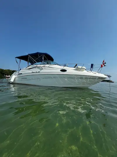1998 28ft Rinker fiesta-vee 2 cabin sports boat 5.7 liter engine V8 in very good condition well main...