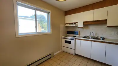 Well maintained and clean, one-bedroom apartment in a 6-plex building. Ceramic tile flooring. Kitche...
