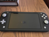 Nintendo Switch Lite Grey with case