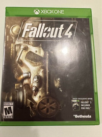 Fallout 4 (Does not include Fallout 3) - XBOX ONE