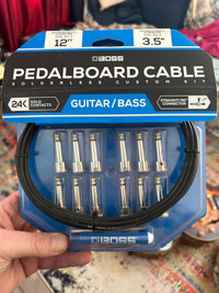 NEW UNOPENED Boss Solderless Cable Kit