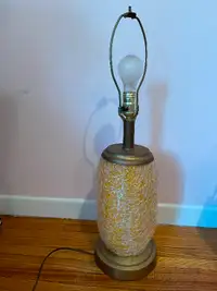Vintage Spaghetti Mcm table lamp