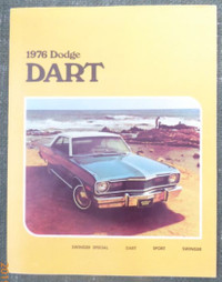 1976 Dodge Dart car sales Brochure, located in Penticton