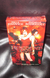 RESIDENT EVIL....VHS MOVIE