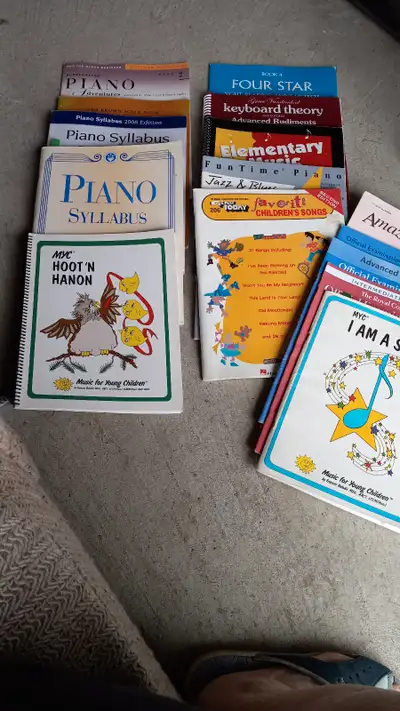 Assorted Piano Books, View more