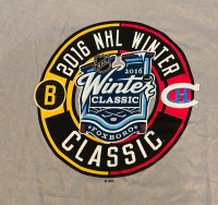NHL Winter Classic 2016 Mens Large T-Shirt Boston vs Montreal