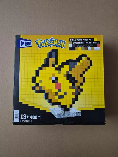 MEGA Pokemon Pikachu Pixel Art, View more