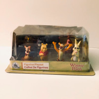 Disney Winnie The Pooh Figurine Playset 7 Figures Cake Toppers