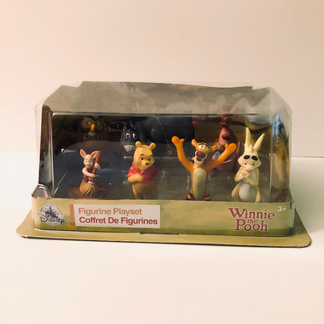 Disney Winnie The Pooh Figurine Playset 7 Figures Cake Toppers in Toys & Games in City of Toronto