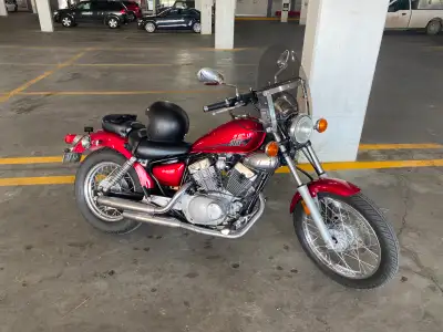 2014 Yamaha V Star 250 5000km Clean no rust no scratches no accidents no claims Meticulously maintai...