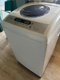 Apartment washer/air dryer combo