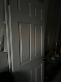 Brand new two white door for sale.