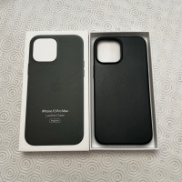 iPhone 13 Pro Max Leather Case Sequoia Green