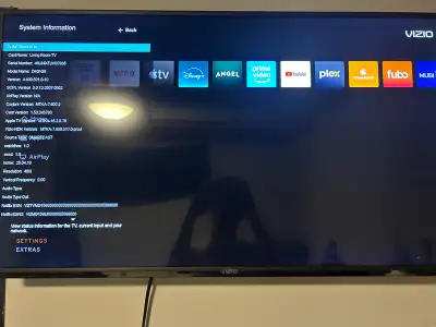 Vizio D40f-G9 Smart TV comes with remote, View more