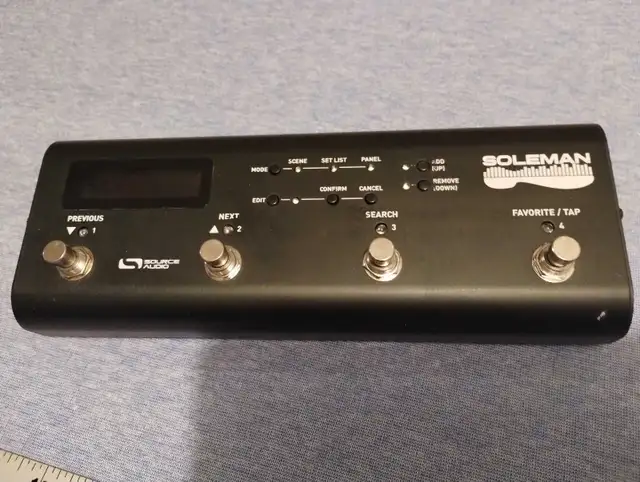 Source Audio Soleman Midi Controller  in Amps & Pedals in City of Montréal - Image 2