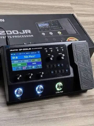 Valeton GP-200JR Guitar and Bass Multi Effects Processor, View more