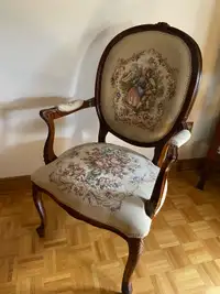 Vintage Louis xvi style armchairs-set of 2