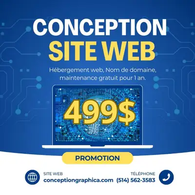 Conception de site web, Création de site internet, Site web, View more