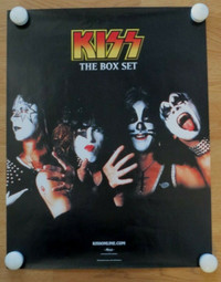 KISS THE BOX SET-Universal Music Promo Poster-2001