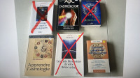 Divers livres d'astrologie (3 livres pour 10 $)
