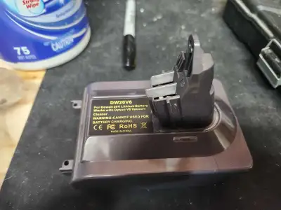 Dyson hand vac battery adapter , View more