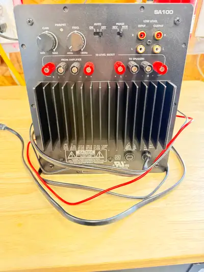 Dayton Audio SA100 100W Subwoofer/Shaker Plate Amplifier, View more