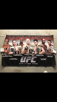 Official UFC Champions Banner #3.