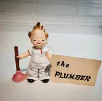 Vintage josef original plumber