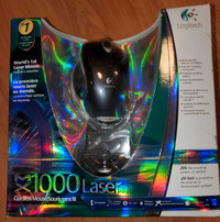 New Logitech MX1000 laser cordless mouse