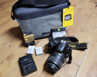 Nikon D3500 camera for sale.