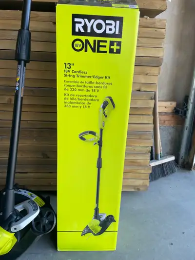 RYOBI 18V ONE+ cordless string trimmer 13’’, View more