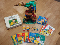 Caillou! Arbre, figurines,  jeu "cherche et trouve" et livres