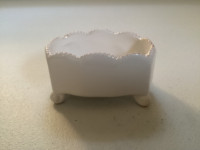 PRICE DROP! “Mud Pie” White Porcelain Ceramic Trinket Dish