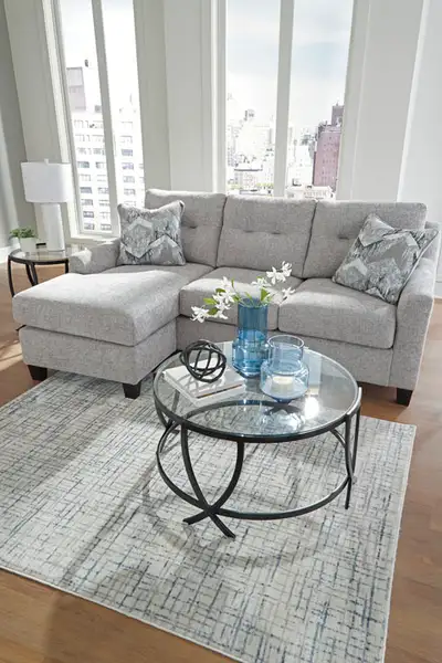 New Keenelynn Nickel Sofa Chaise, View more