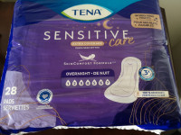 TENA Sensitive Extra Coverage Overnight Pads