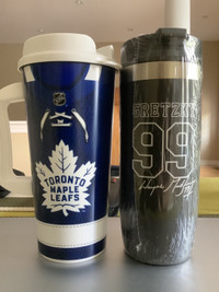  Wayne Gretzky AND Toronto Maple Leafs XL 18oz travel mug