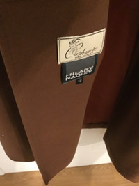 Manteau cashmere Hilary Radley pour femme Taille 12