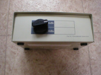 SWITCH Aa-Bb SERIE PARALLELE SERIAL SCSI D25 PINS RARE BOX