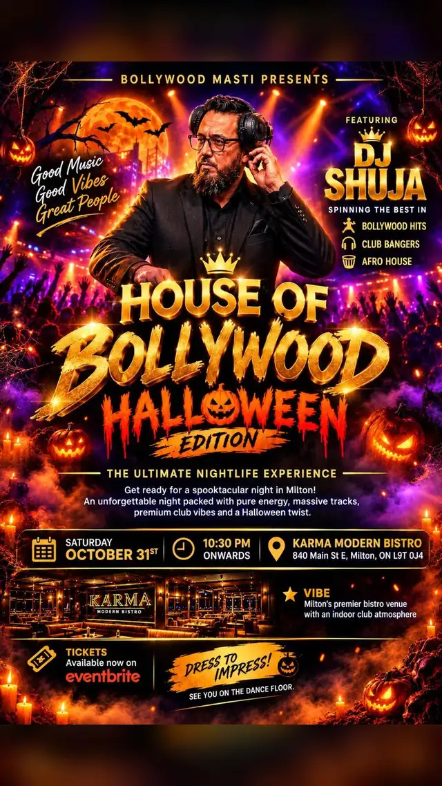 House of Bollywood Halloween Party