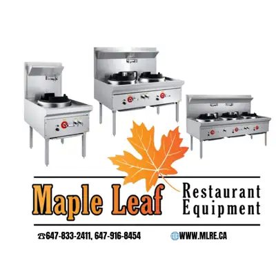 Commercial Single Burner Natural Gas Wok Range- 80,000 BTU/hour, View more