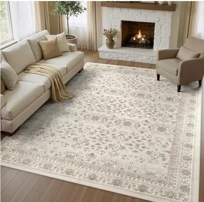 Brend new Witshock Washable 9x12 Area Rug Vintage Carpet, , View more
