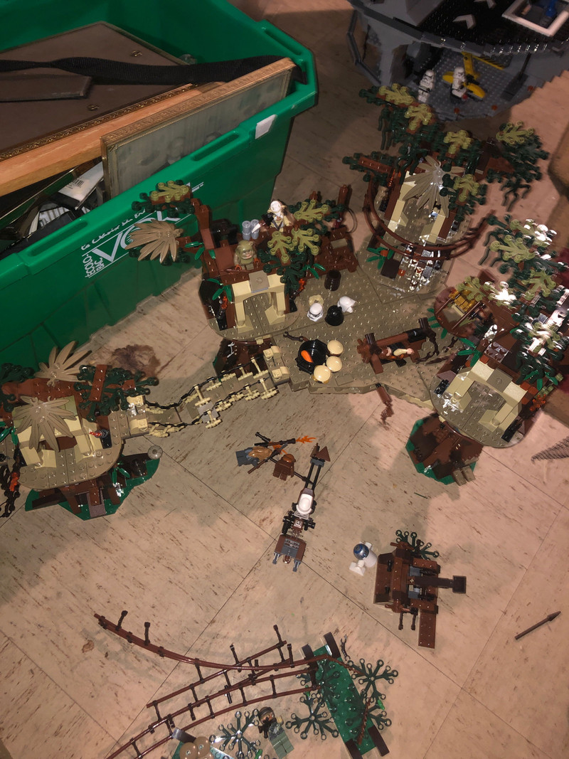 Lego (Lepin) ewok village, used for sale  