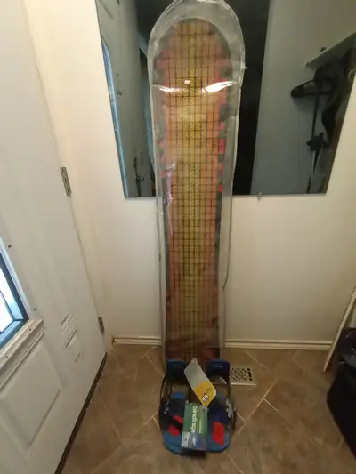 Never used Snowboard with bindings, View more