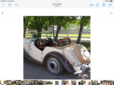 This example of British Royalty is built on a Volkswagen chassis and drive train. This Fibreglass Ki...