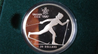 1988 Calgary "Cross-Country Skiing" $20 Olympic Coin