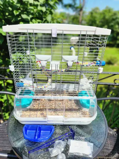 Cage oiseau Vision équipée, View more