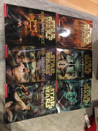 6 Star Wars Jedi apprentice books