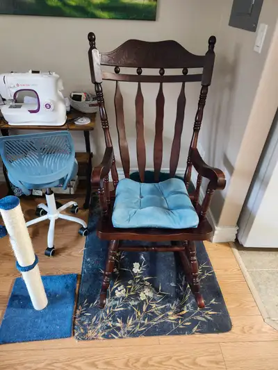 Mint condition rocking chair, View more
