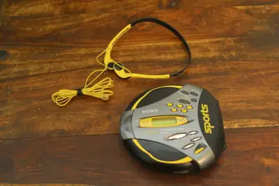 Sony sports discman radio set, View more