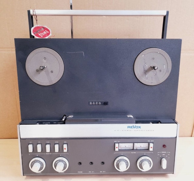 Revox A77 MK IV 2Track Tape Recorder a 77 MK4 Vintage Audio Stereo
